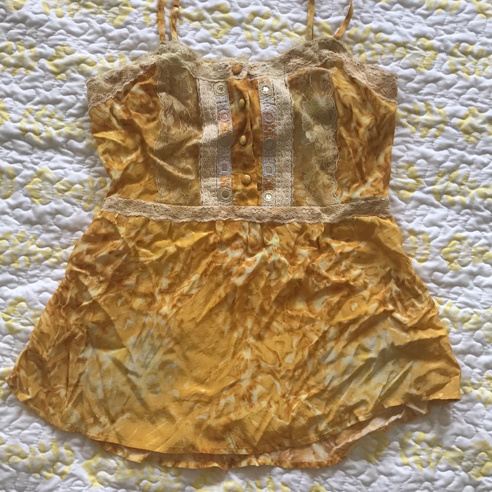 Free People Babydoll Tank Top